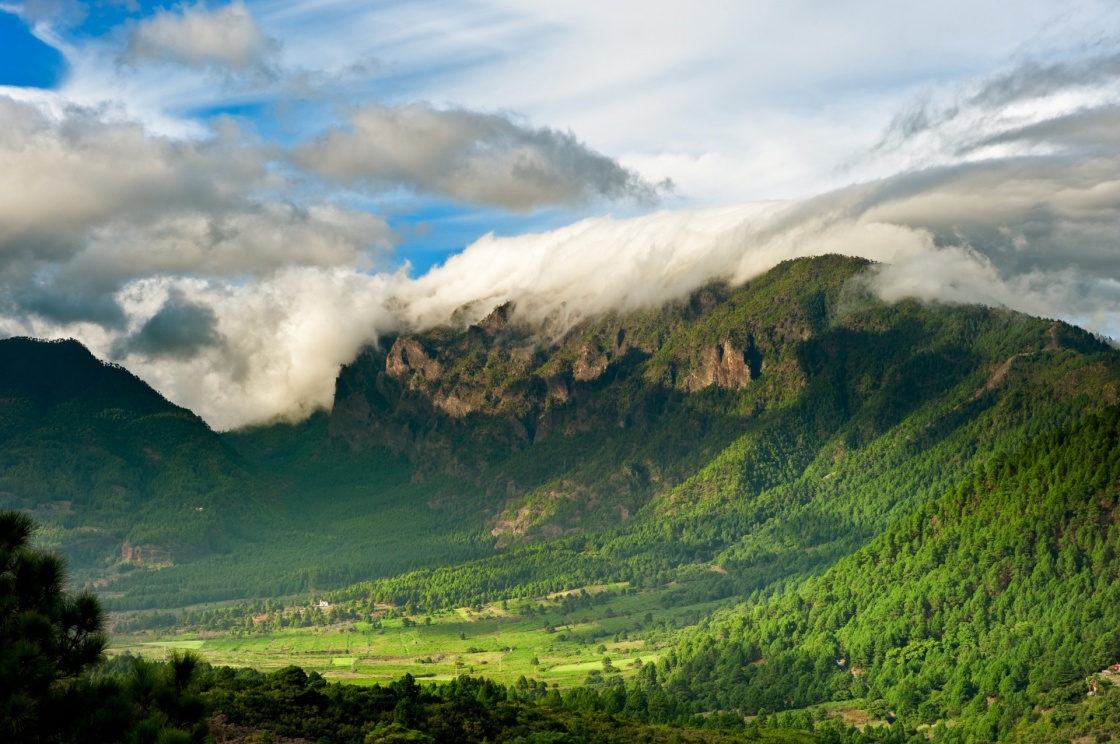 'Beautiful landscape of the mountains in La Palma, Canary Islands, Spain' - Canary Islands